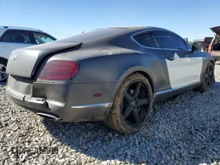 2012 Bentley Continental GT with VIN SCBFR7ZA7CC071240, listed as a Copart auction lot 46507945 with 30,548 mi miles and Salvage Title. Bid and sale history available at DreamBid. Image 3.