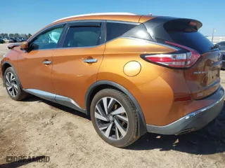2015 Nissan Murano SL with VIN 5N1AZ2MGXFN289117, listed as a IAAI auction lot 41472108 with 122,005 mi miles. Bid and sale history available at carsss.com. Image 3.