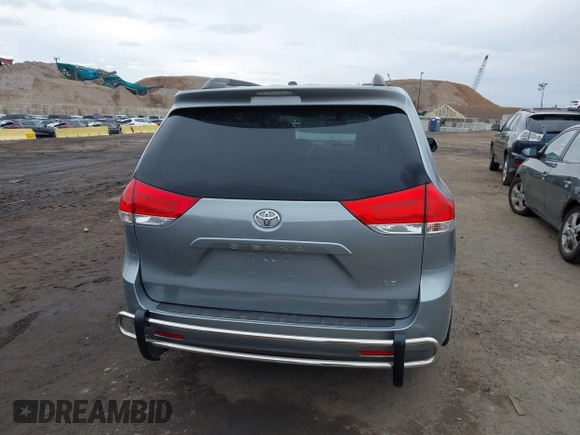 2012 Toyota Sienna LE with VIN 5TDJK3DC0CS046420, listed as a IAAI auction lot 41626308 with 108,517 mi miles. Bid and sale history available at carsss.com. Image 16.