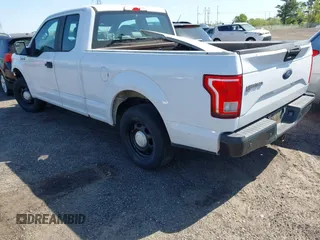 2017 Ford F-150 XL with VIN 1FTEX1C82HKD56460, listed as a IAAI auction lot 41863054 with 203,276 mi miles. Bid and sale history available at carsss.com. Image 3.