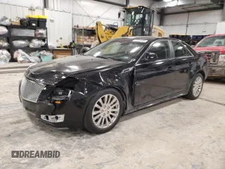 2011 Cadillac CTS Sedan Premium with VIN 1G6DP5ED5B0121201, listed as a Copart auction lot 42000745 with 109,373 mi miles and Salvage Title. Bid and sale history available at carsss.com. Image 1.