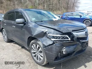 2014 Acura MDX Technology z VIN 5FRYD4H4XEB018860, wystawiony jako IAAI lot #42051713 z przebiegiem 154 690 mil mil oraz . Historia ofert i sprzedaży dostępna na DreamBid. Obrazek 1.
