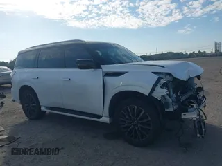 2025 Infiniti QX80 Autograph z VIN JN8AZ3CC3S9600743, wystawiony jako IAAI lot #41541726 z przebiegiem 2 830 mil mil oraz . Historia ofert i sprzedaży dostępna na DreamBid. Obrazek 14.