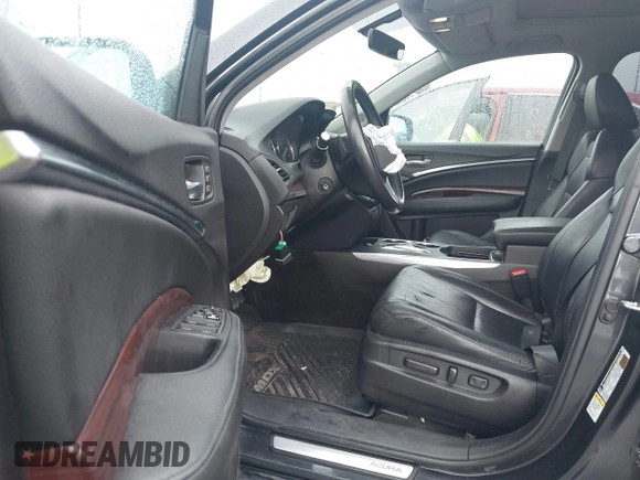 2016 Acura MDX with VIN 5FRYD3H23GB007677, listed as a IAAI auction lot 41586346 with 104,586 mi miles. Bid and sale history available at carsss.com. Image 5.