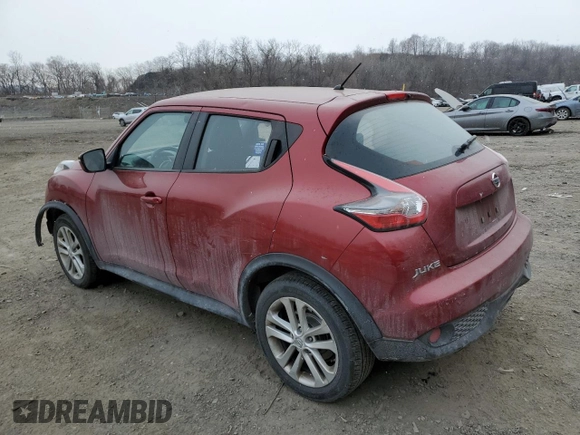2016 Nissan Juke S with VIN JN8AF5MV5GT650915, listed as a Copart auction lot 88633275 with 92,504 mi miles and Salvage Title. Bid and sale history available at carsss.com. Image 2.