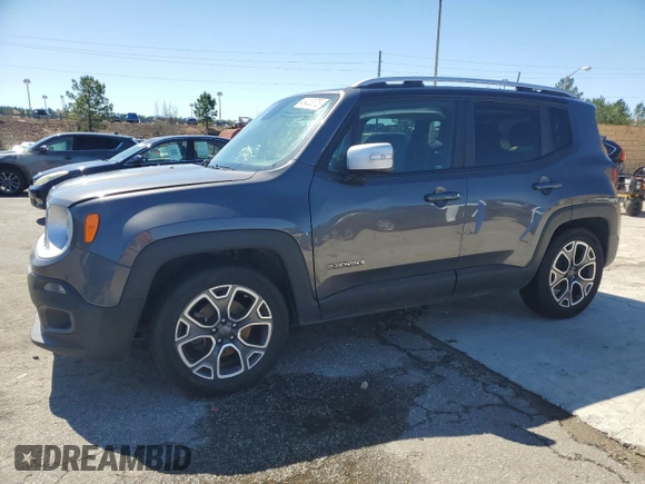 2018 Jeep Renegade Limited with VIN ZACCJADB7JPH56786, listed as a Copart auction lot 48423375 with 85,964 mi miles and Salvage title. Bid and sale history available at DreamBid. Image 1.