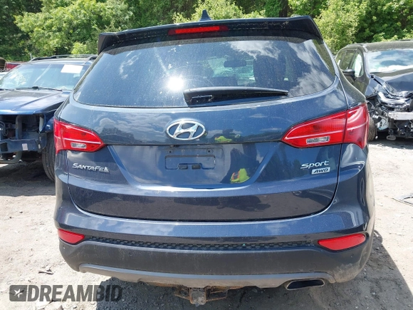 2014 Hyundai Santa Fe with VIN 5XYZUDLB6EG218980, listed as a IAAI auction lot 42391630 with 136,710 mi miles and . Bid and sale history available at DreamBid. Image 16.