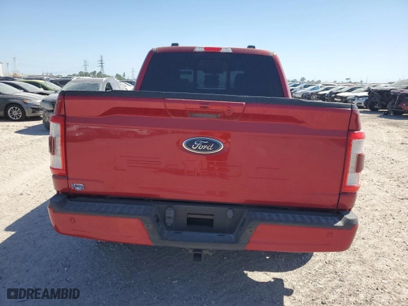 2021 Ford F-150 XL with VIN 1FTEW1C59MKD65398, listed as a Copart auction lot 72007914 with 76,261 mi miles and Clean Title. Bid and sale history available at carsss.com. Image 6.