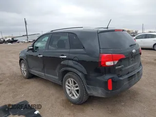 2014 Kia Sorento LX with VIN 5XYKT3A64EG483756, listed as a IAAI auction lot 41472374 with 118,660 mi miles. Bid and sale history available at carsss.com. Image 14.