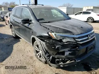 2016 Honda Pilot EX-L with VIN 5FNYF5H7XGB038380, listed as a Copart auction lot 82704994 with 108,400 mi miles and Salvage Title. Bid and sale history available at DreamBid. Image 12.
