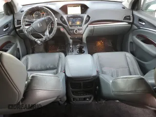 2015 Acura MDX Advance with VIN 5FRYD3H85FB001852, listed as a Copart auction lot 86902384 with 80,195 mi miles and Salvage Title. Bid and sale history available at DreamBid. Image 8.
