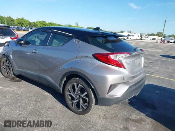 2019 Toyota C-HR XLE with VIN NMTKHMBX4KR082574, listed as a IAAI auction lot 41694921 with 61,777 mi miles and . Bid and sale history available at DreamBid. Image 3.