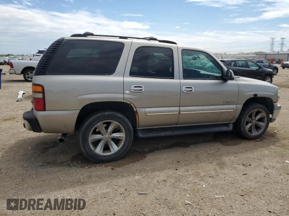 2000 Chevrolet Tahoe LT with VIN 1GNEK13T1YJ111424, listed as a Copart auction lot 58377725 with 234,034 mi miles and Salvage title. Bid and sale history available at DreamBid. Image 3.