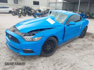 2017 Ford Mustang V6 with VIN 1FA6P8AMXH5228856, listed as a IAAI auction lot 42401297 with Not provided miles and . Bid and sale history available at DreamBid. Image 2.
