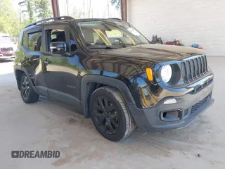 2017 Jeep Renegade Altitude z VIN ZACCJABB6HPG25765, wystawiony jako IAAI lot #42374264 z przebiegiem 44 487 mil mil oraz . Historia ofert i sprzedaży dostępna na DreamBid. Obrazek 1.