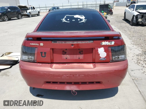 2003 Ford Mustang Standard with VIN 1FAFP40403F414208, listed as a Copart auction lot 62407315 with 132,107 mi miles and Salvage title. Bid and sale history available at DreamBid. Image 6.