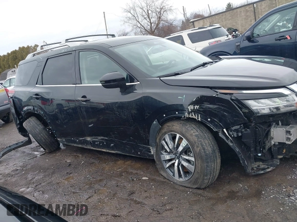 2024 Nissan Pathfinder SL z VIN 5N1DR3CC9RC284511, wystawiony jako IAAI lot #41717753 z przebiegiem 2 200 mil mil oraz . Historia ofert i sprzedaży dostępna na DreamBid. Obrazek 14.