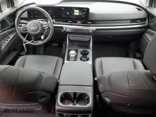2025 Kia Carnival Hybrid SX Prestige with VIN KNDNE5KA3S6049641, listed as a Copart auction lot 47745175 with 319 mi miles and Salvage Title. Bid and sale history available at carsss.com. Image 8.