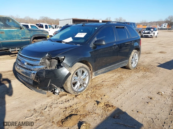2012 Ford Edge SEL with VIN 2FMDK3J92CBA52044, listed as a IAAI auction lot 41640793 with 175,629 mi miles. Bid and sale history available at carsss.com. Image 2.