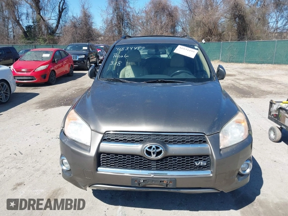 2010 Toyota RAV4 Ltd with VIN JTMDK4DV0AD014466, listed as a IAAI auction lot 41834499 with 121,114 mi miles. Bid and sale history available at carsss.com. Image 12.