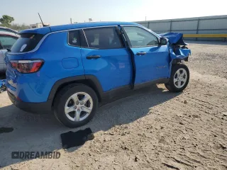 2023 Jeep Compass Sport with VIN 3C4NJDANXPT558715, listed as a Copart auction lot 59988085 with Not provided miles and Salvage title. Bid and sale history available at DreamBid. Image 3.