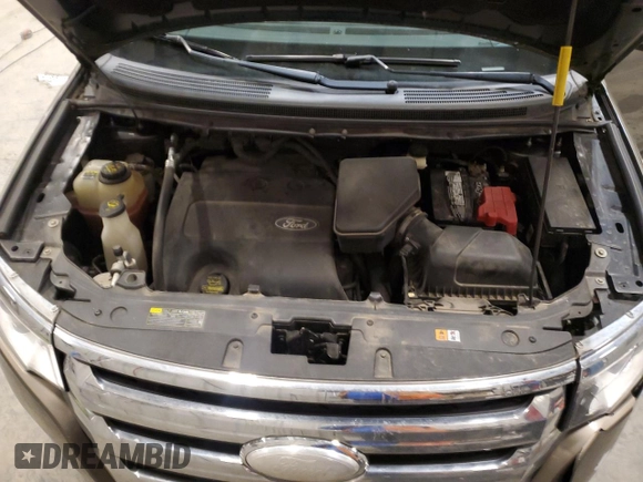 2013 Ford Edge SEL with VIN 2FMDK3JC2DBC16194, listed as a Copart auction lot 51583605 with 186,047 mi miles and Clean Title. Bid and sale history available at carsss.com. Image 11.