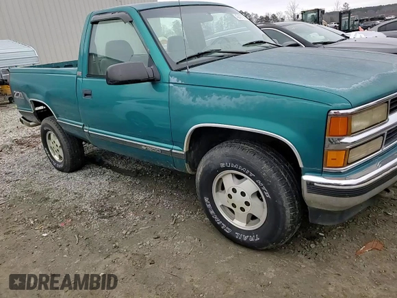 1995 Chevrolet Silverado 1500 with VIN 1GCEK14K0SZ257742, listed as a Copart auction lot 42437355 with 183,760 mi miles and Salvage Title. Bid and sale history available at DreamBid. Image 11.