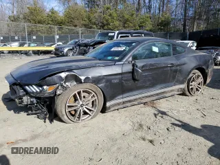 2017 Ford Mustang GT with VIN 1FA6P8CF8H5339467, listed as a Copart auction lot 46283215 with 54,239 mi miles and Salvage Title. Bid and sale history available at carsss.com. Image 1.