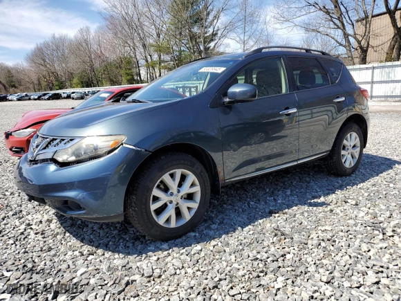 2012 Nissan Murano LE with VIN JN8AZ1MW2CW235732, listed as a Copart auction lot 53029945 with 113,102 mi miles and Clean Title. Bid and sale history available at carsss.com. Image 1.