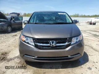 2015 Honda Odyssey EX-L with VIN 5FNRL5H63FB017177, listed as a Copart auction lot 52347205 with 83,148 mi miles and Salvage Title. Bid and sale history available at DreamBid. Image 5.