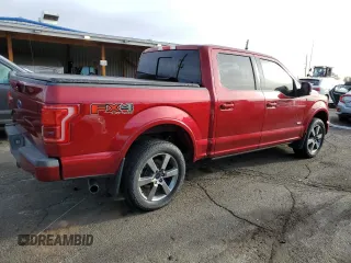 2015 Ford F-150 XLT with VIN 1FTEW1EG1FFC37800, listed as a Copart auction lot 48378485 with 111,996 mi miles and Salvage Title. Bid and sale history available at carsss.com. Image 3.