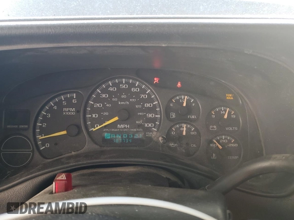 2001 GMC Sierra 1500HD SLT z VIN 1GTGK13U51F151024, wystawiony jako Copart lot #41991685 z przebiegiem 187 734 mil mil oraz Szkody całkowita. Historia ofert i sprzedaży dostępna na DreamBid. Obrazek 9.