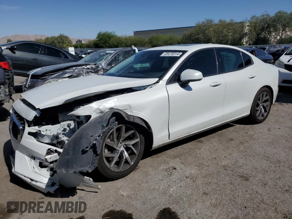2020 Volvo S60 Momentum with VIN 7JR102FK2LG034687, listed as a Copart auction lot 59470314 with 56,012 mi miles and Salvage Title. Bid and sale history available at carsss.com. Image 1.