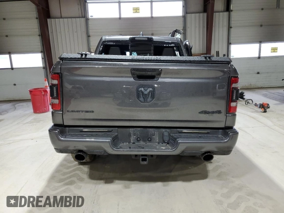 2024 Ram 1500 Limited с VIN 1C6SRFHT7RN161338, выставлен на аукционе Copart как лот 49607945 с пробегом 34 972 миль миль и Списание • Salvage title. История ставок и продаж доступна на DreamBid. Изображение 6.