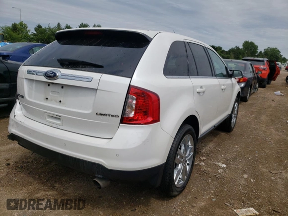 2013 Ford Edge Limited with VIN 2FMDK3KCXDBE16710, listed as a Copart auction lot 61336824 with 131,129 mi miles and Salvage Title. Bid and sale history available at carsss.com. Image 3.
