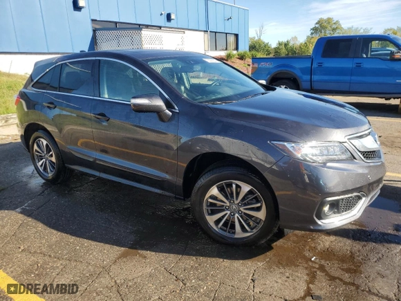 2016 Acura RDX Advance Pkg with VIN 5J8TB4H75GL028287, listed as a Copart auction lot 73588664 with 56,327 mi miles and Clean Title. Bid and sale history available at carsss.com. Image 4.