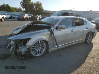 2013 Lexus LS 460 L with VIN JTHGL1EF1D5048994, listed as a Copart auction lot 74118694 with Not Provided miles and Salvage Title. Bid and sale history available at carsss.com. Image 1.