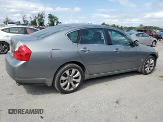 2007 Infiniti M x with VIN JNKAY01FX7M452782, listed as a Copart auction lot 50883765 with 119,387 mi miles and Salvage Title. Bid and sale history available at DreamBid. Image 3.