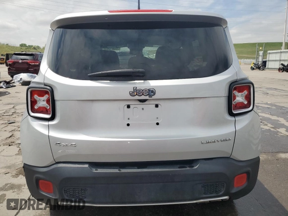 2015 Jeep Renegade Limited z VIN ZACCJBDT2FPB81423, wystawiony jako Copart lot #59581385 z przebiegiem 50 987 mil mil oraz Szkoda całkowita • Salvage title. Historia ofert i sprzedaży dostępna na DreamBid. Obrazek 6.