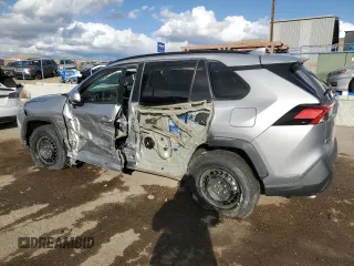 2021 Toyota RAV4 LE with VIN 2T3G1RFV7MC233203, listed as a Copart auction lot 49264545 with 45,183 mi miles and Salvage Title. Bid and sale history available at carsss.com. Image 2.
