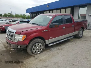2013 Ford F-150 XL with VIN 1FTFW1ET7DFD24499, listed as a Copart auction lot 58368505 with 182,513 mi miles and Salvage title. Bid and sale history available at DreamBid. Image 1.