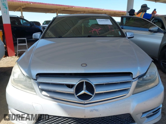 2012 Mercedes-Benz C 250 Sport with VIN WDDGF4HB3CR235072, listed as a IAAI auction lot 42442185 with Not provided miles and . Bid and sale history available at DreamBid. Image 6.