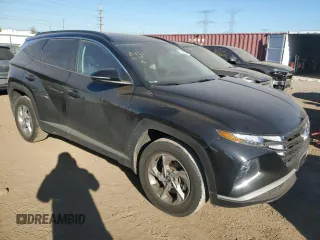 2022 Hyundai Tucson SEL with VIN 5NMJBCAE9NH137827, listed as a Copart auction lot 76742814 with 22,137 mi miles and Salvage Title. Bid and sale history available at carsss.com. Image 4.