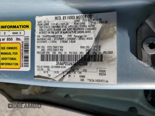 2013 Ford Fusion Titanium with VIN 3FA6P0SU6DR242308, listed as a Copart auction lot 59295265 with 129,253 mi miles and Clean title. Bid and sale history available at DreamBid. Image 12.