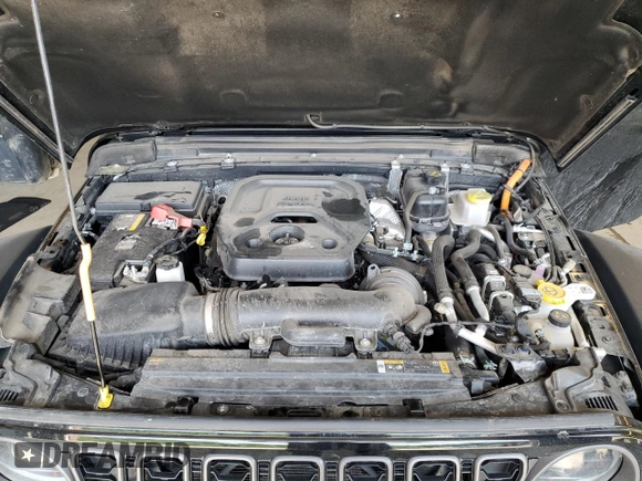 2024 Jeep Wrangler Rubicon with VIN 1C4RJXR67RW269269, listed as a Copart auction lot 65432245 with 25,054 mi miles and Clean title. Bid and sale history available at DreamBid. Image 12.
