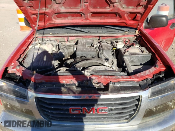 2005 GMC Canyon 1SF SLE Z71 with VIN 1GTDT136858153779, listed as a Copart auction lot 84434484 with 236,577 mi miles and Clean Title. Bid and sale history available at carsss.com. Image 11.
