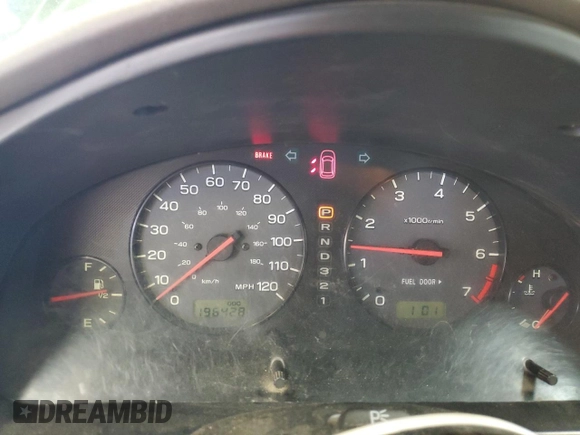 2000 Subaru Legacy Outback z VIN 4S3BH6755Y7606158, wystawiony jako Copart lot #58448905 z przebiegiem 196 428 mil mil oraz Szkoda całkowita • Salvage title. Historia ofert i sprzedaży dostępna na DreamBid. Obrazek 9.