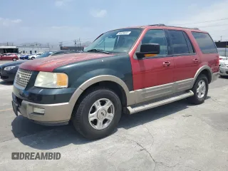 2004 Ford Expedition Eddie Bauer z VIN 1FMFU17LX4LB51013, wystawiony jako Copart lot #59328655 z przebiegiem 164 691 mil mil oraz Szkoda całkowita • Salvage title. Historia ofert i sprzedaży dostępna na DreamBid. Obrazek 1.