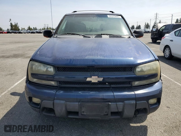 2003 Chevrolet TrailBlazer LS with VIN 1GNDS13S632155280, listed as a Copart auction lot 54379485 with 162,251 mi miles and Clean Title. Bid and sale history available at carsss.com. Image 5.