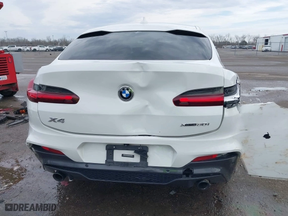 2020 BMW X4 xDrive30i with VIN 5UX2V1C09L9B88384, listed as a IAAI auction lot 41462042 with 78,246 mi miles. Bid and sale history available at carsss.com. Image 15.